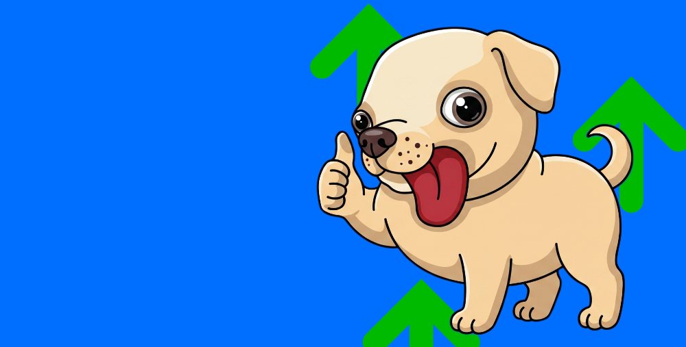 uppy giving a big thumbs up
